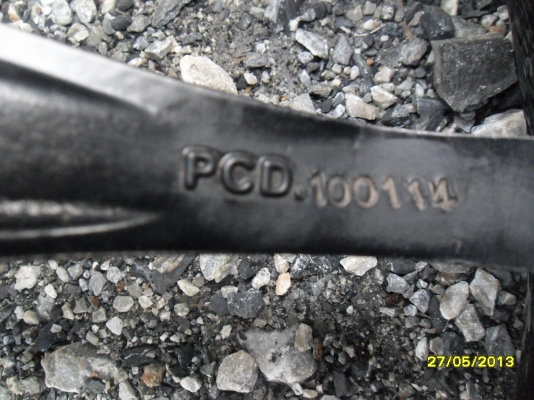 ขายแม็ก 4 รู100 114 ขอบ15 พร้อมยางDUNLOP 185/60R15 ยางปี11 สวยๆ 1 ชุด