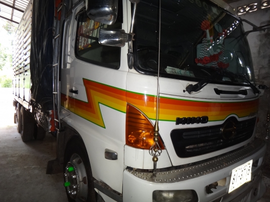 ขายด่วน  รถสิบล้อเพลาเดียว HINO MEGA   FL1J 220 แรง กระบะมิเนียม ปี 49 ยางเรเดียล  เดิมจัด พร้อมขาย  พร้อมใช้งาน