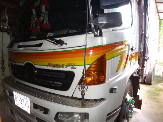 ขายด่วน  รถสิบล้อเพลาเดียว HINO MEGA   FL1J 220 แรง กระบะมิเนียม ปี 49 ยางเรเดียล  เดิมจัด พร้อมขาย  พร้อมใช้งาน