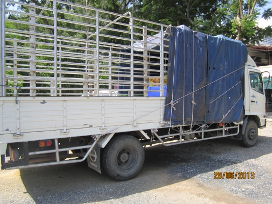 HINO-MEGA6ล้อสภาพสวยพร้อมใช้5.50เมตร HINO-MEGA6ล้อสภาพสวยพร้อมใช้5.50เมตร