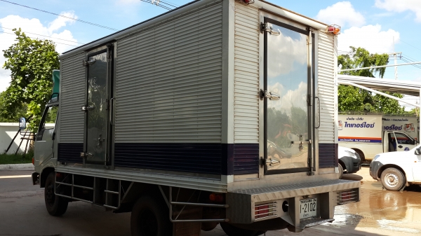 ขายด่วนหกล้อซุปเปอร์เสี่ยตู้น้ำแข็งสแตนเลสHINOFC2W 120แรงมี2คันๆละเท่ากันเลือกได้สภาพพร้อมใช้สุดๆรีบจอง 0843923995 0811838154