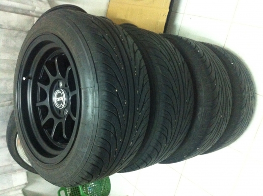 XXR ขอบ 15 กว้าง8  พร้อมยาง สภาพเทพๆ