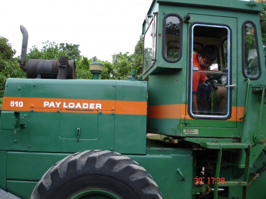 รถตักล้อยาง Komatsu 510 สภาพสวยมากเก่าญี่ปุ่น100\%สนใจติดต่อ 081-9485494 ราคาคุยกันได้สบายๆ