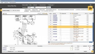 ขาย คู่มือ JCB servic partpro 2012