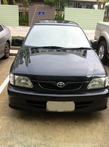 ขายรถ Toyota Soluna sporty สีดำ ปี 2002