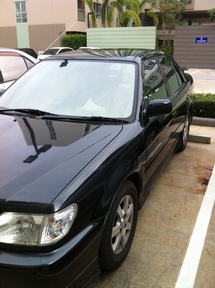 ขายรถ Toyota Soluna sporty สีดำ ปี 2002