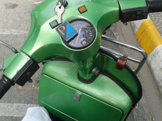 ขาย vespa px150 อิตาลี่ ทะเบียนเเท้ พร้อมโอน บางเฉียบ จดทะเบียนปี 2526