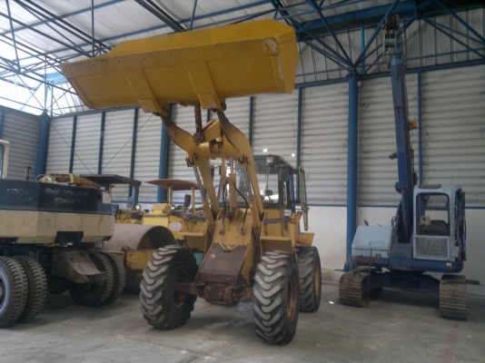 ขายรถตักล้อยาง CATERPILLAR 910F ปี95 เครื่องดีใช้งานได้เลย เพิ่งมาถึงไทย โทรมานะ 085-9049669