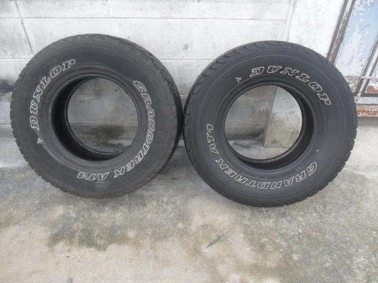 ยาง DUNLOP 31*10.50R15 ปี12 มี 1 คู่ ราคา 1800 บาท