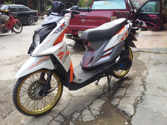 YAMAHA TTX รถใช้มา10เดือน ไมค์4000 ลงล้อเล็ก นอกนั้นเดิมๆทั้งคัน ไม่เคยล้ม มือเดียวป่ายแดง งดต่อรองคับ