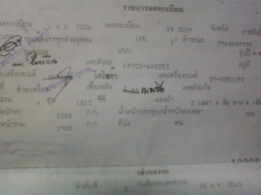 ดั้สสัน   แค๊ป  เบนซิน  สภาพเดิมๆ  มีทะเบียน  เครื่องยนต์ไม่มีปัญหา