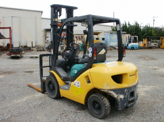 ขายฟอร์คลิฟต์ KOMUTSU  FD25-15 (DIESEL), เกียร์ AT,  HINGFORK , เสา  4 M ,ขอบคุณมากครับพี่ประสิทธิ์ อุดรธานี