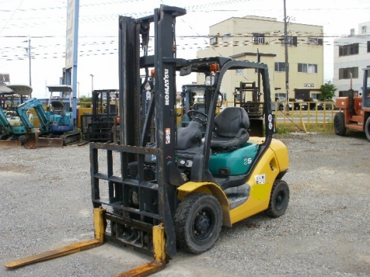 ขายฟอร์คลิฟต์ KOMUTSU  FD25-15 (DIESEL), เกียร์ AT,  HINGFORK , เสา  4 M ,ขอบคุณมากครับพี่ประสิทธิ์ อุดรธานี