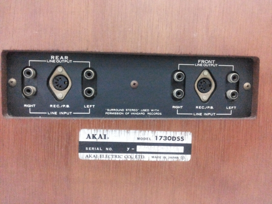 ขายเทปโบราณ ยี่ห้อ AKAI ใช้งานได้