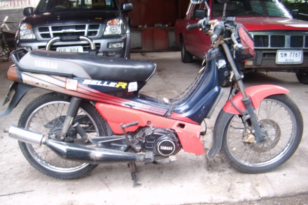 ขาย yamaha bell 100 r เดิมทั้งคัน มือ1 ทะเบียนโอน