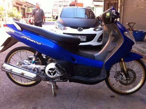 nouvo ตัวเก่า ปี 47 สีน้ำเงิน รถสวย เดิม เท่ห์ๆ ไม่ต้องแต่งแล้ว เครื่องดี ไม่มีควันขาว เฟืองไม่หอน ราคานี้โอนให้ฟรีไปเลย