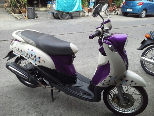 fino ปี 54 เกย์แยก สีม่วง ครีม รถบ้านสวยๆ เครื่องเดิมๆ เอกสารครบ ไม่ผิดหวังแน่นอน