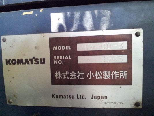 ขายตัด PW100-3A ปี 2000 สภาพสมบูรณ์ พร้อมตรวจสภาพ