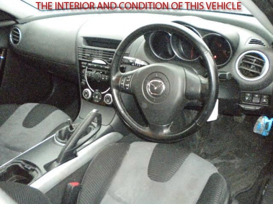 ขายหัวตัดและอะไหล่ MAZDA RX-8 เครื่องยนต์โรตารี่แท้ 1300 CC เกียร์ MT  เหมาะกับอู่และลูกค้าที่ต้องการเครื่องยนต์และอะไหล่ที่สมบูรณ์ !!!! พาร์ทแท้นำเข้าจากญี่ปุ่น!