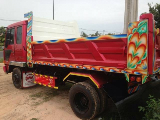 ขาย6ล้อดั๊ม บิวด์ใหม่เครื่องฟิตช่วงล่างแน่นๆสีสวยๆ MITSUBISHI FUSO FK  6D14 175HP แน่นฟิต ช่วงล่างคัสซีสวย ไม่ปะไม่ดาม กระบะดั๊มเหล็ก3.6ม.ดั๊ม6ตันยิงหน้า สภาพสวย หัวสวยไม่ผุภายในสวยแอร์เย็น พ.พาวเวอร์ ทริฟฟี่ ยาง8.25สวย6เส้น พร้อมใช้ พร้อมลุยงาน เอกสารครบ