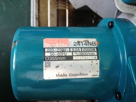 ขายแท่นตัดไฟเบอร์ MAKITA 2414NB 14"