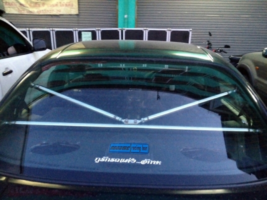 ขายและรับติดตั้งค้ำเสาC สเเตนเลส ค้ำในห้องโดยสารรถยนต์ข ใส่รถเก๋งรถกระบะและรถทุกรุ่น งาน noname racing bar