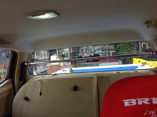 ขายและรับติดตั้งค้ำเสาC สเเตนเลส ค้ำในห้องโดยสารรถยนต์ข ใส่รถเก๋งรถกระบะและรถทุกรุ่น งาน noname racing bar