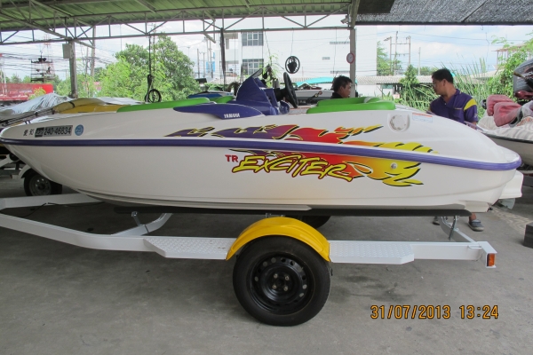 -ผ่อนได้- ขาย YAMAHA EXCITER 14.30  เรือนำเข้า สภาพสวยมากพร้อมใช้