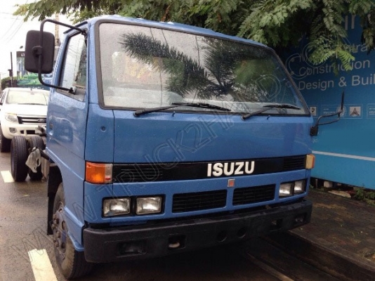 หัวเก๋ง+แซซซี รถบรรทุก 6 ล้อ ยี่ห้อ ISUZU รุ่น NPR 115 แรงม้า หัวเก๋ง+แซซซี รถบรรทุก 6 ล้อ ยี่ห้อ ISUZU รุ่น NPR 115 แรงม้า