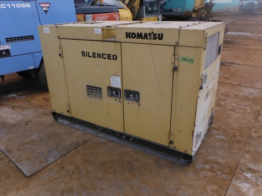 เครื่องปั่นไฟขนาด 35kVA KOMATSU EG35BS-1 (Denyo เป็นผู้ผลิต) นำเข้าจากญี่ปุ่น สวยไม่แพงครับ