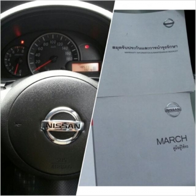 ขายด่วน NISSAN MARCH 1.2E MT 2010