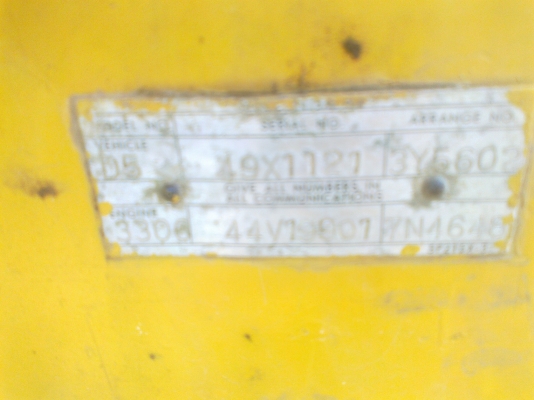 แทรคเตอร์ CAT caterpillar รุ่น D5B ตีนไก่