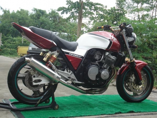 ((ถูกโครต)) CB400sf ปี93 แต่งท้ายเทค3สภาพสวยๆเครื่องดีท่อสูตรทั้งเส้น