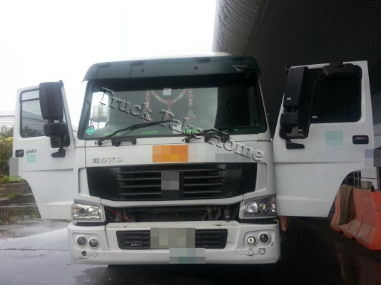 HOWO  SINOTRUK  พร้อมหางสามเพลา smm