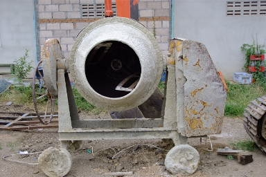 ขายโม่ปูน พร้อมใช้งาน ก่อสร้างเสร็จ เลยขายต่อ 8000 บาท