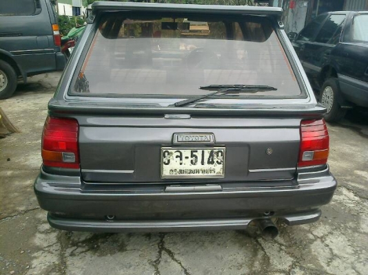 ขายด่วน TOYOTA STARLET ปี 87 ออโต้ 98,000.-
