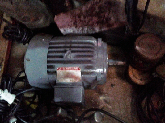 ขาย !! มอเตอร์ 3 HP.  380 V. พร้อมใช้งาน ยี่ห้อ มิตซู