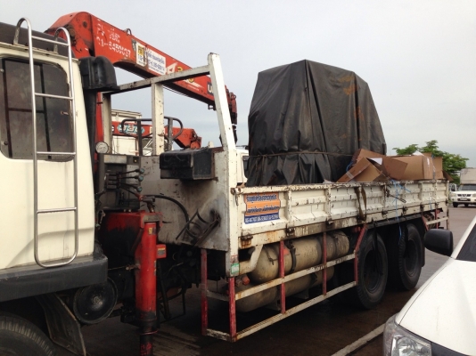 ขายรถบรรทุก 10 ล้อ เครน (NGV)