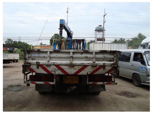 ขายรถบรรทุก 10 ล้อ เครน (NGV)