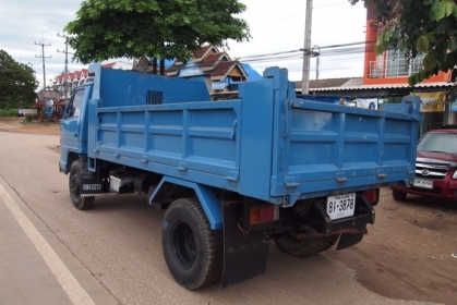 ขาย รถบรรทุก 6 ล้อ ดั้มพ์ ISUZU NPR 115 แรง รถห้างแท้ ปี37