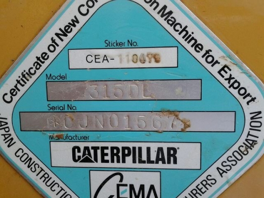 แบคโฮ CAT 315 Dกระบอกดำ ใช้งาน8376 ช.มรถทำงานอยู่ แบคโฮ CAT 315 Dกระบอกดำ ใช้งาน8376 ช.มรถทำงานอยู่