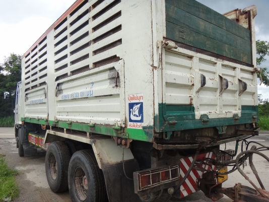 ขายด่วน  รถสิบล้อสองเพลาดัมพ์  พ่วง  แม่-ลูก  HINO  MEGA  260  สภาพเดิมๆ  พร้อมใช้งานทันที