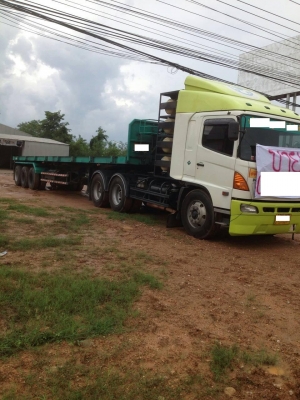 ขายครับหัวลาก Hino series 500 260 แรง NGV แท้ + หางสามมิตร 3 เพลา  โทร 088-4501277