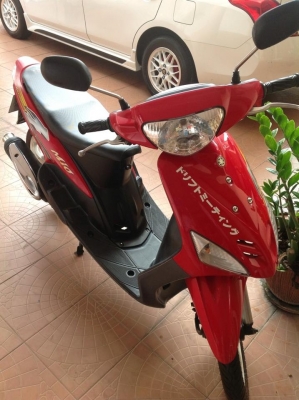 ขายมอเตอร์ไซด์ Mio 110 cc สีแดง ใช่น้อยรถเดิมๆ ล้อแม๊กซ์แท้ศุนย์