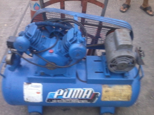 ขายปั๊มลม PUMA 1HP 92 ลิตร สภาพสวย พร้อมใช้ครับ จัดส่งได้ครับ