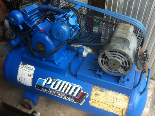 ขายปั๊มลม PUMA 1HP 92 ลิตร สภาพสวย พร้อมใช้ครับ จัดส่งได้ครับ