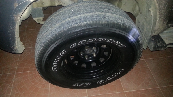 ขายยาง 265 70 R16 TOYO Tyre Open Country จำนวน 4 เส้น ใช้ 1 ปี วิ่งไม่ถึง20,000โล