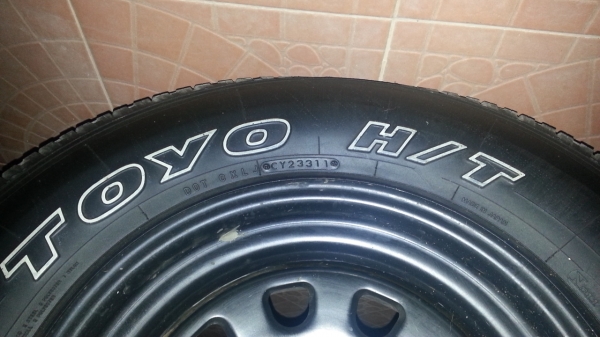 ขายยาง 265 70 R16 TOYO Tyre Open Country จำนวน 4 เส้น ใช้ 1 ปี วิ่งไม่ถึง20,000โล
