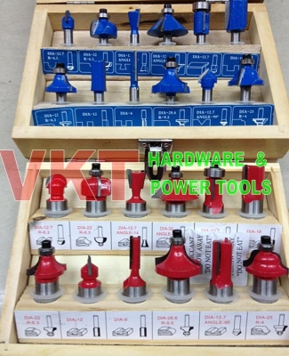 ชุดดอกเราเตอร์เซาะร่อง ขนาดแกนเล็ก,แกนใหญ่ กล่องไม้ ชุดดอกเราเตอร์เซาะร่อง ขนาดแกนเล็ก,แกนใหญ่ กล่องไม้