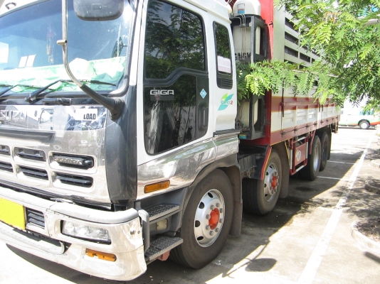 ขาย ISUZU GIGA 360 แรงม้า รถพ่วง/แม่ลูก/คอเกษตร/ 24 ล้อ/คานหน้าคู่ /ไม่ดั๊ม/แก๊ส 10 ลูก/รถใช้งานมา 2 ปี